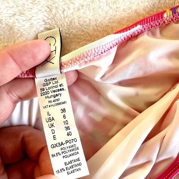 NWT Floral Gottex Bikini Swim Bottom - Size: 6 - Picture 3 of 5